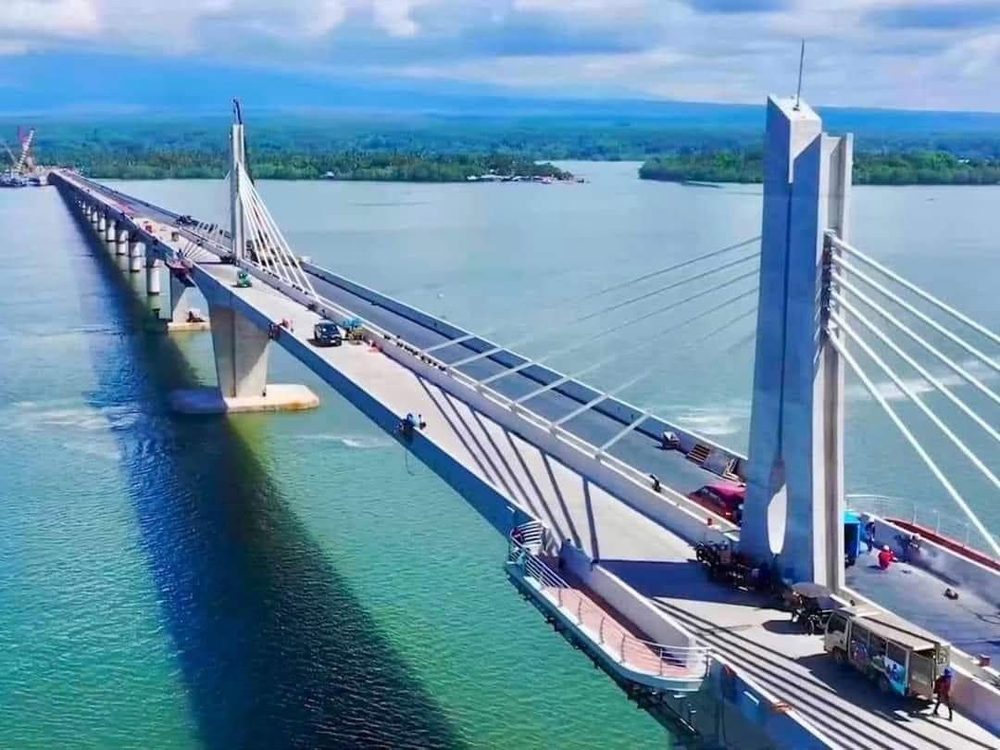 The Panguil Bay Bridge crossing from Tangub City to Lanao del Norte