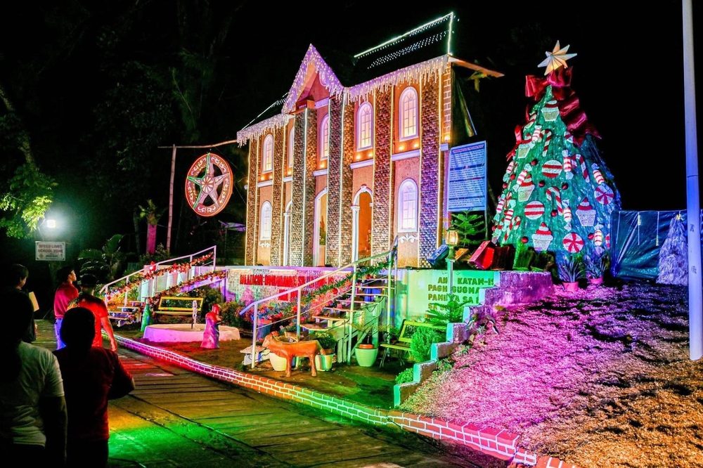 Light displays at the Tangub City Festival of Lights