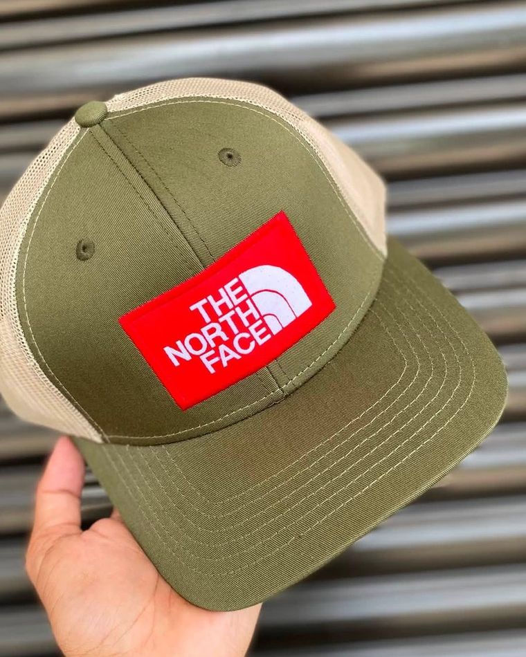 Olive two-tone cap